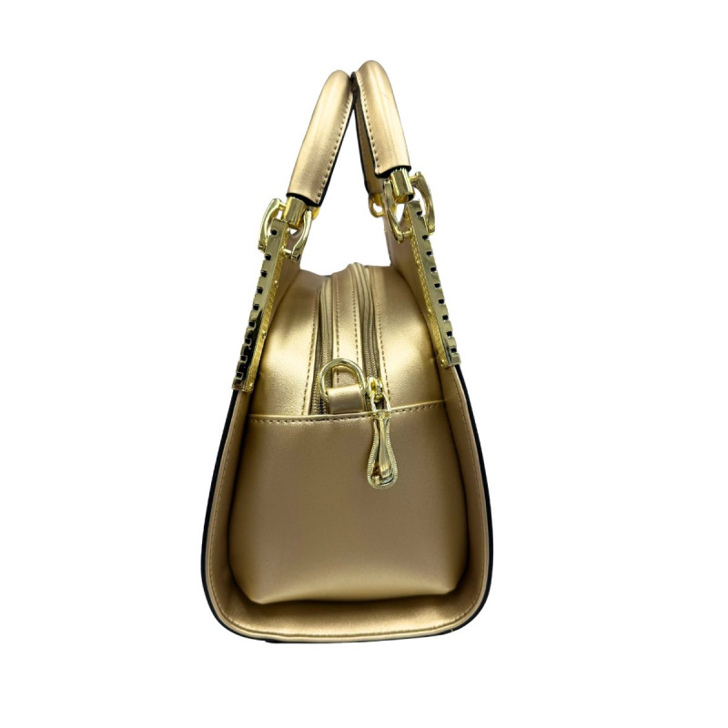 The Silver Glamour: Luxe Crystal Bloom Embellished Women’s Handbag
